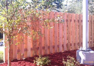 Alternate Board Fence