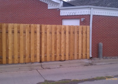 Alternate Board Fence