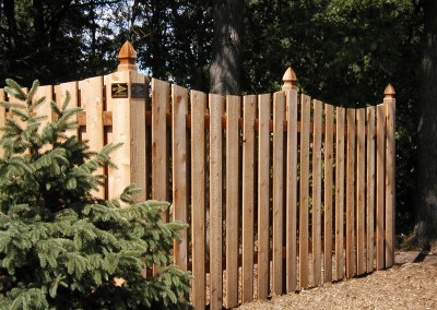 Alternate Board Fence