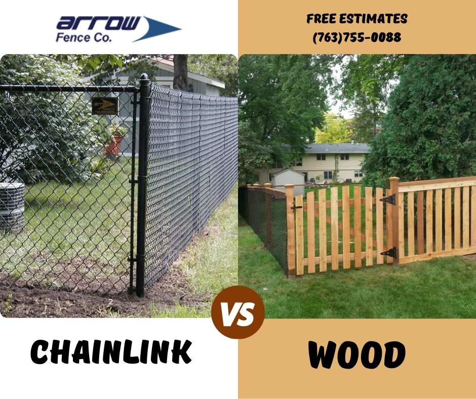 Chain Link VS Wood Fence