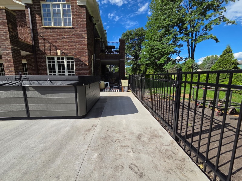 Black Ornamental Fence Installation Ham Lake MN