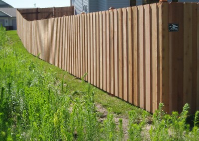 Board on Board Fence