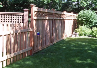 Cedar Fence Combo