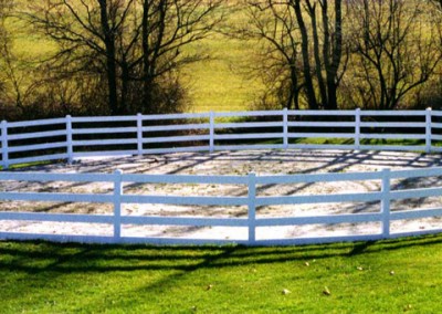 Corral Vinyl Ranch Fence