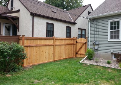 Framed Arched Walk Gate