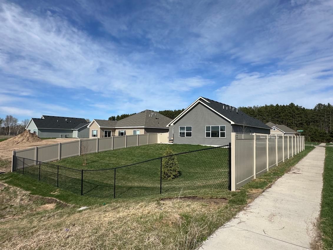 Isanti MN Chain Link and Vinyl Fence Install