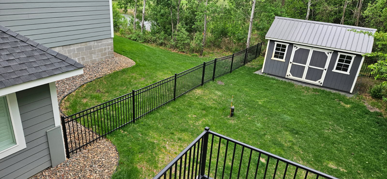 Ornamental Fence Install Ham Lake MN