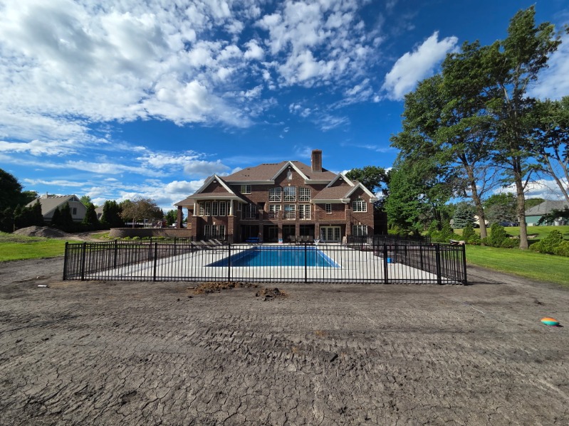 Ornamental Pool Fence Install Ham Lake MN