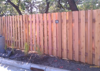 Alternate Board Fence