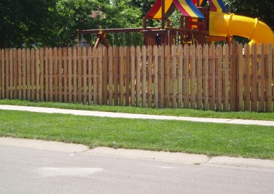 Alternating Gothic Picket Fence