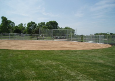 Chain Link Fence for Baseball Field