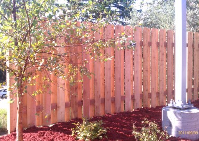 Alternate Board Cedar Fence