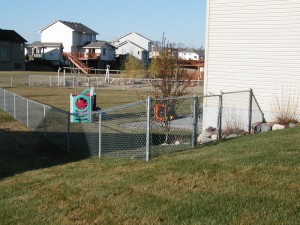 Blaine MN Chain Link Fence Install