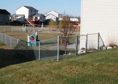 Galvanized Chain Link Fence