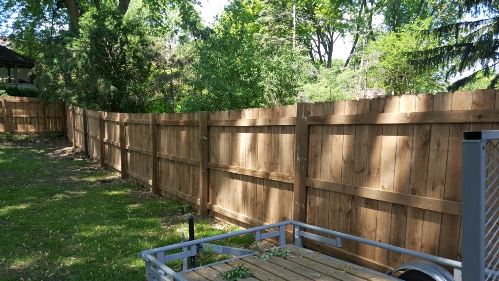 Blaine Cedar Wood Fence