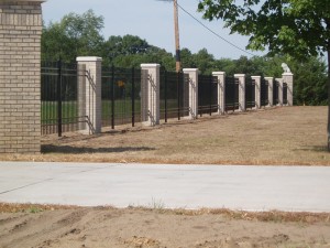 MN Wrought Iron Fence Installation