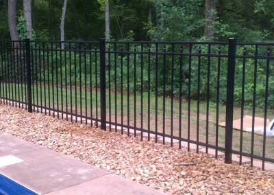 Residential Ornamental Aluminum Fence