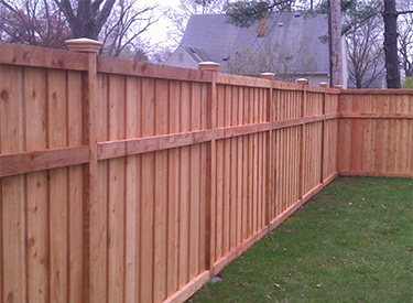 Wood Cedar Privacy Fence Installers MN